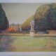 Jardin de Paris au baiser, lithographie originale signée Rolf Rafflewski