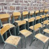 set of 40 Mullca school chairs