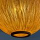 Beautiful design midcentury cocoon resin pendant, 1950s