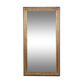 Miroir rectangulaire du XIXe siècle à motif géométrique