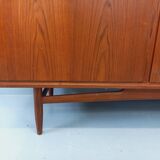 Vintage Swiss Teak Scandinavian style sideboard in teak from the 60s