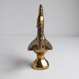 Decorative bronze rooster