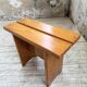 Tabouret, mobilier de montagne, 1970