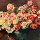 Frédéric de Smet (1876–1948), "Nature morte avec des roses."