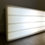 70s industrial style box lamp