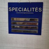 Old store sign, bar restaurant, sign
