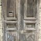 Double old oak door