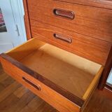 Scandinavian teak planter by Arne Wahl Iversen