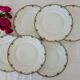 Set of 6 plates Legrand porcelain from Limoges