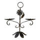 Cast iron candle holder