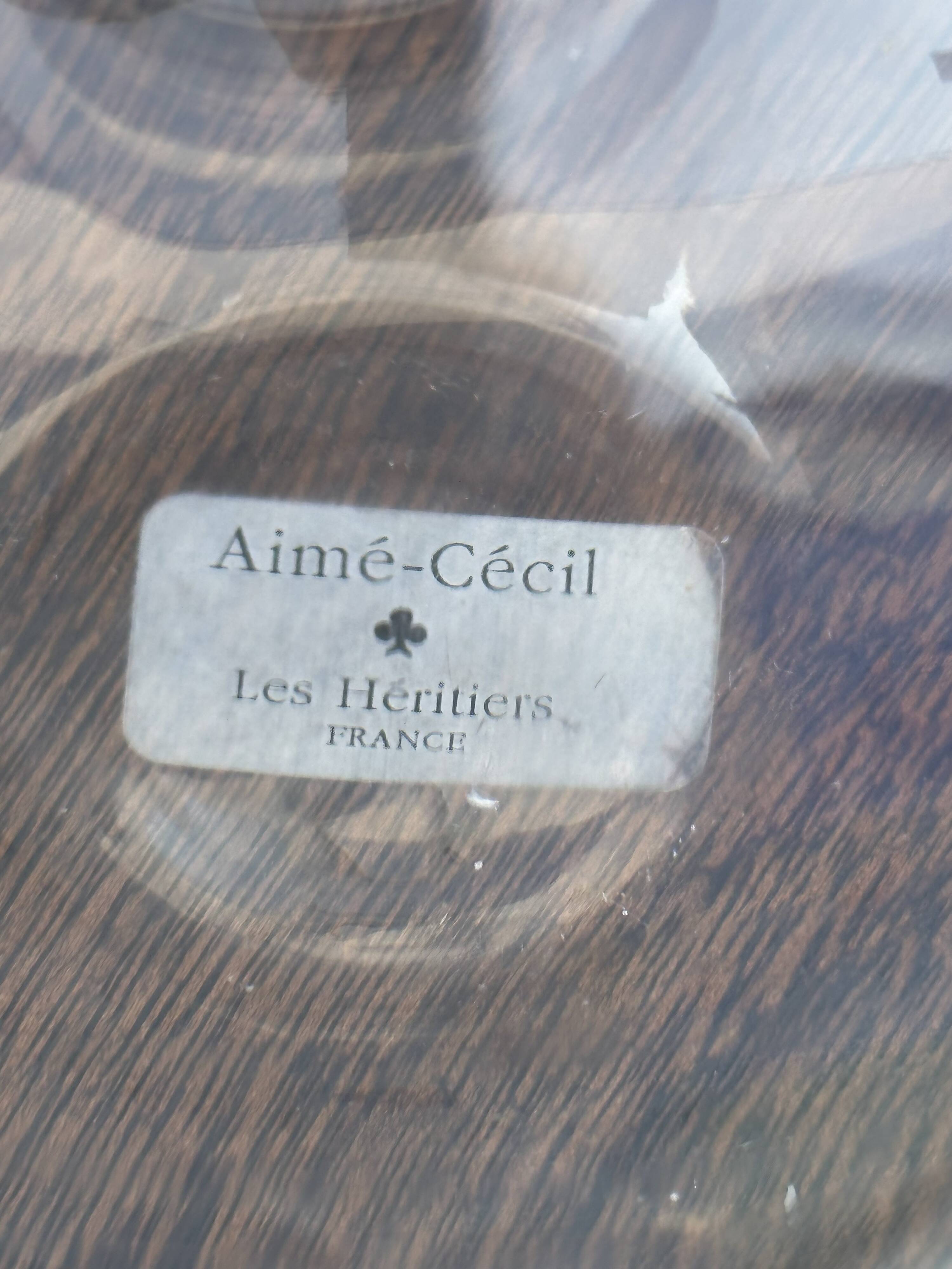 Aimé-Cécil Les Héritiers crystal carafe