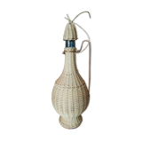 Old brass scoubidou decanter