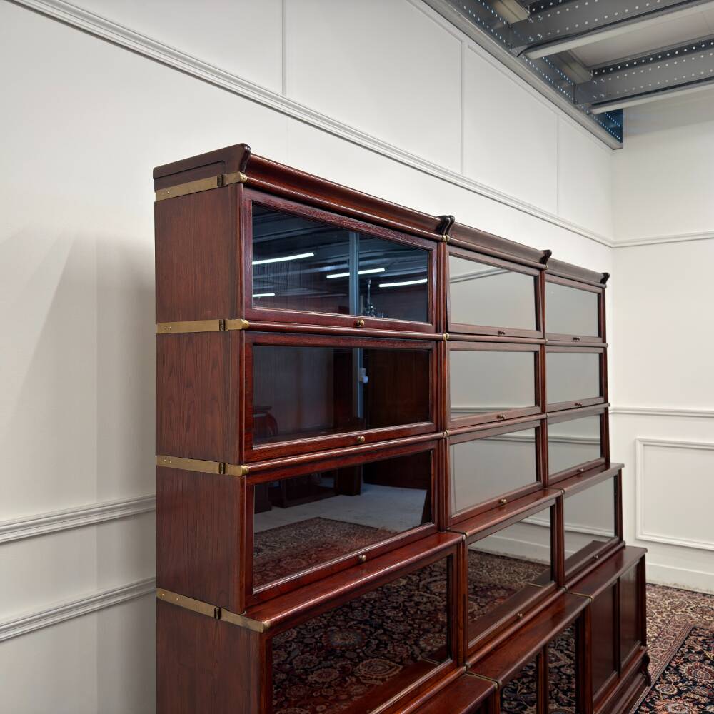 Classic English Globe Wernicke Style Bookcase