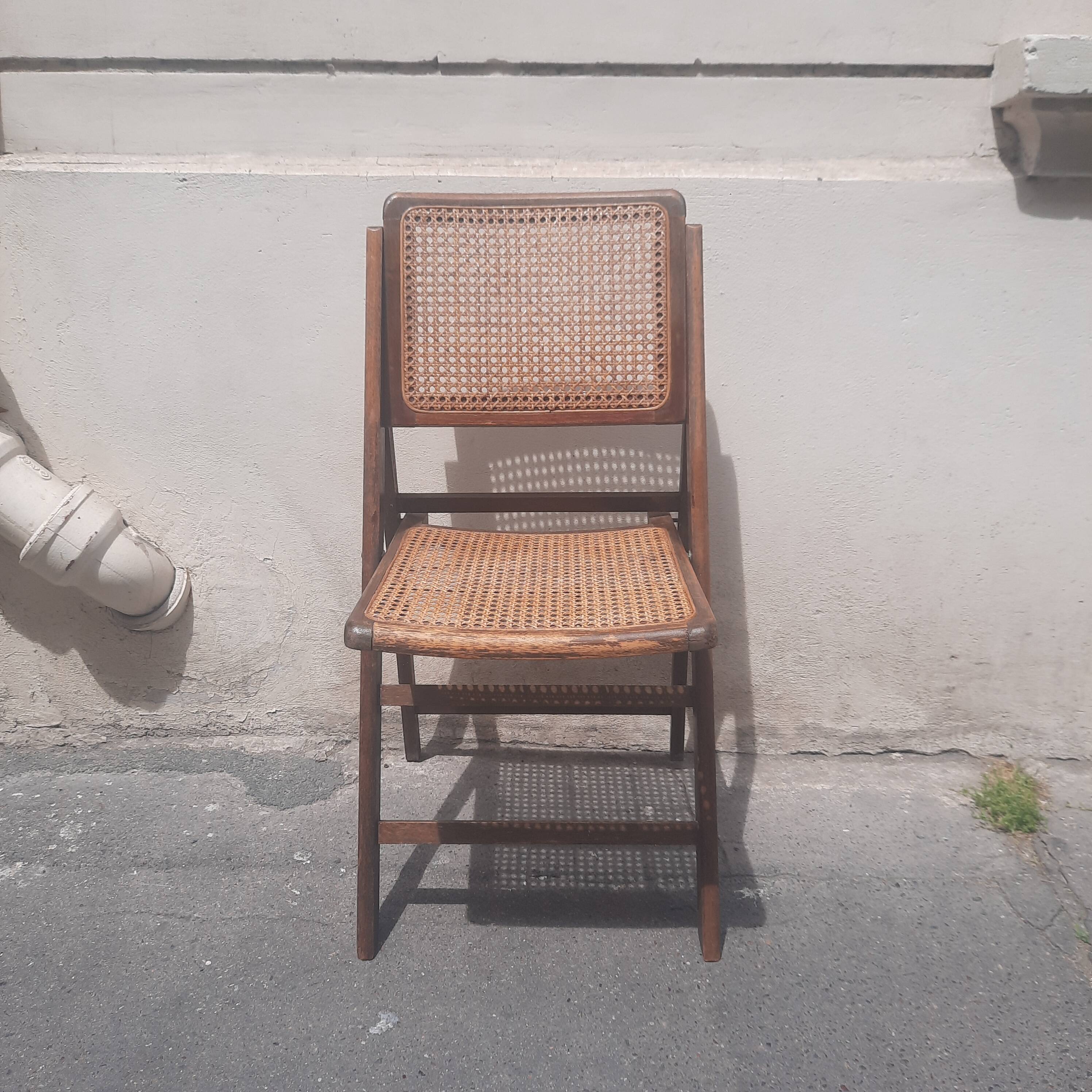 Chaise pliante vintage