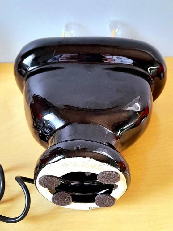 Ceramic power outlet lamp, 1980