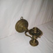 Applique bougeoir en bronze style maritime