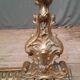Barre de foyer en bronze doré