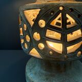 Agnès Escala lamp in ceramic, France 1970