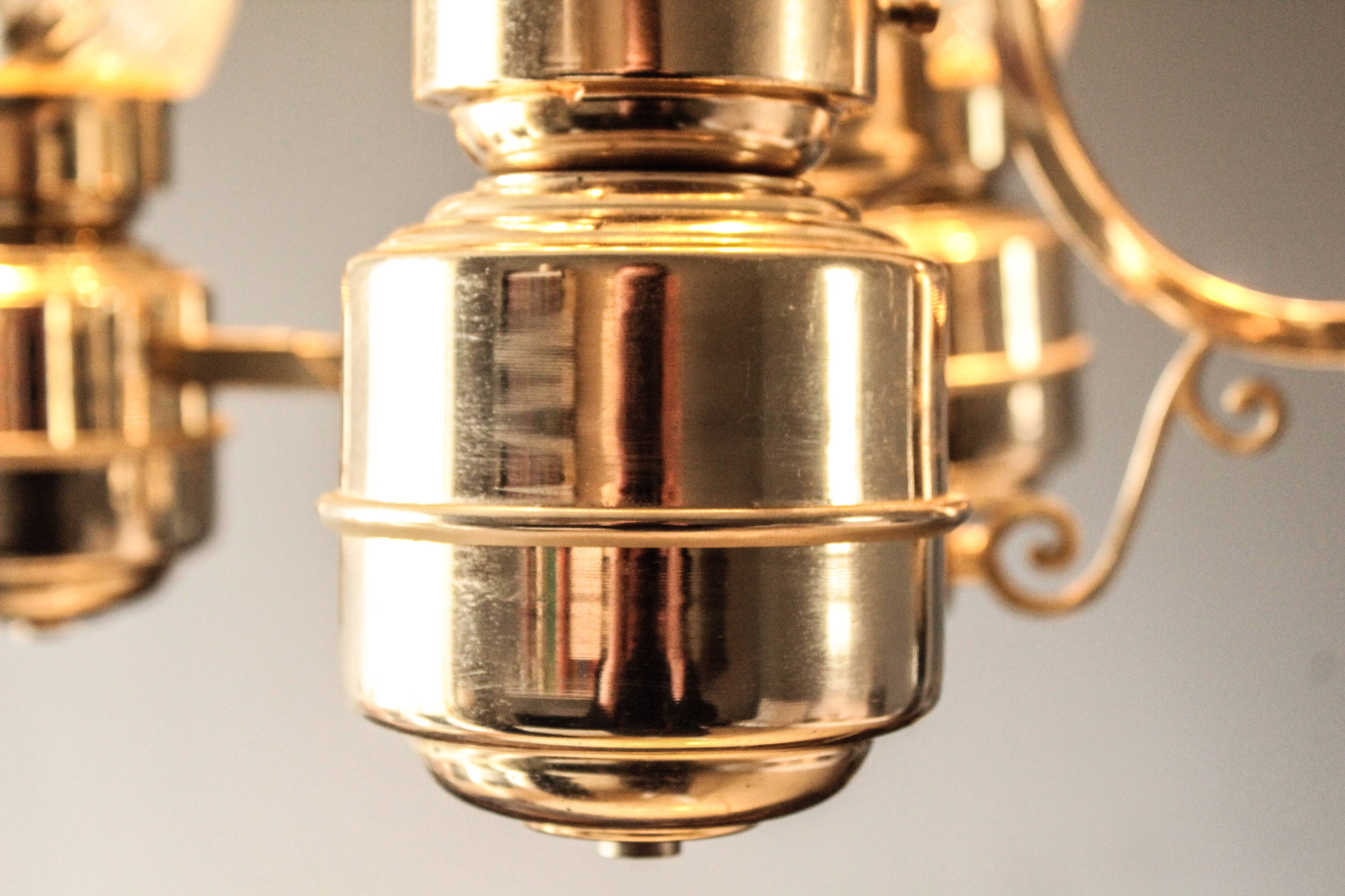 Italian lampadario in glass of Murano 1940s In ottime Conditions