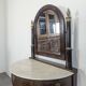 Rare Empire period half-mirror dressing table