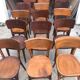 Set of 18 bistro chairs & Baumann