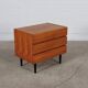 Vintage teak chest of drawers 60s mid century