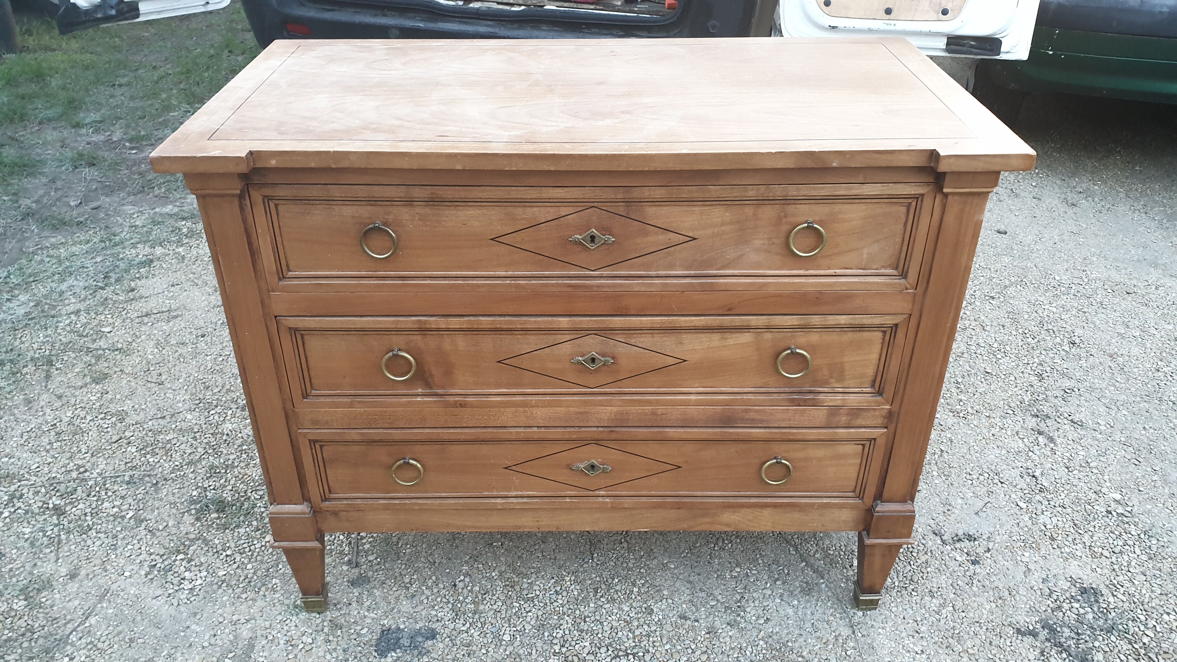 Louis XVI style chest of drawers