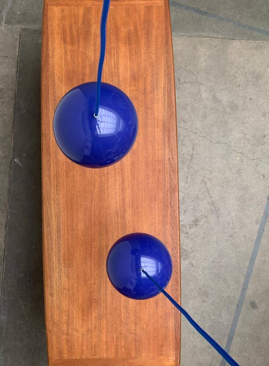 Mid-century Topan suspensions by Verner Panton for Louis Poulsen, set of 2.