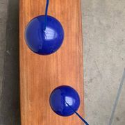 Mid-century Topan suspensions by Verner Panton for Louis Poulsen, set of 2.