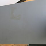 Metal industrial tiny desk