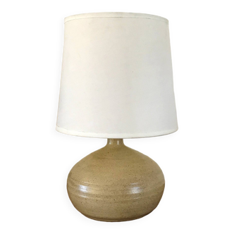 Vintage sandstone lamp from the 70s