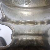 4 appliques en bronze des années 50