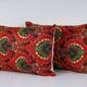 Set of 2 vintage Turkish cushion covers 38x56 cm