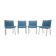 1960s Hans J. Wegner Airport Lounge Chairs for A.P. Stolen, Set of 4