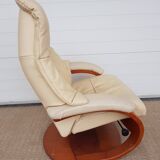 Fauteuil ancien  "Fjords " des années 70 80 Modèle Relax