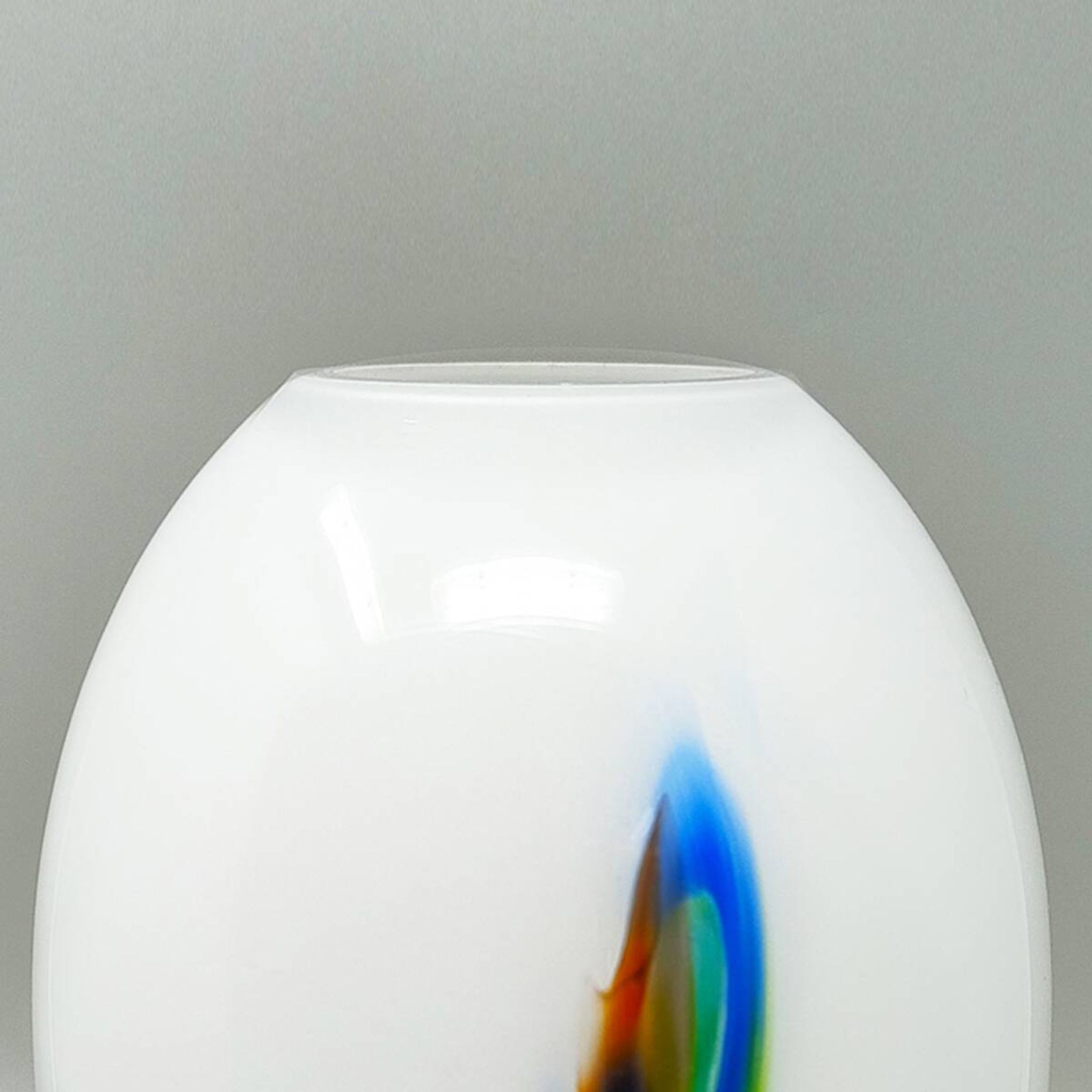 Vase des années 1970 fabriqué à la main à Murano