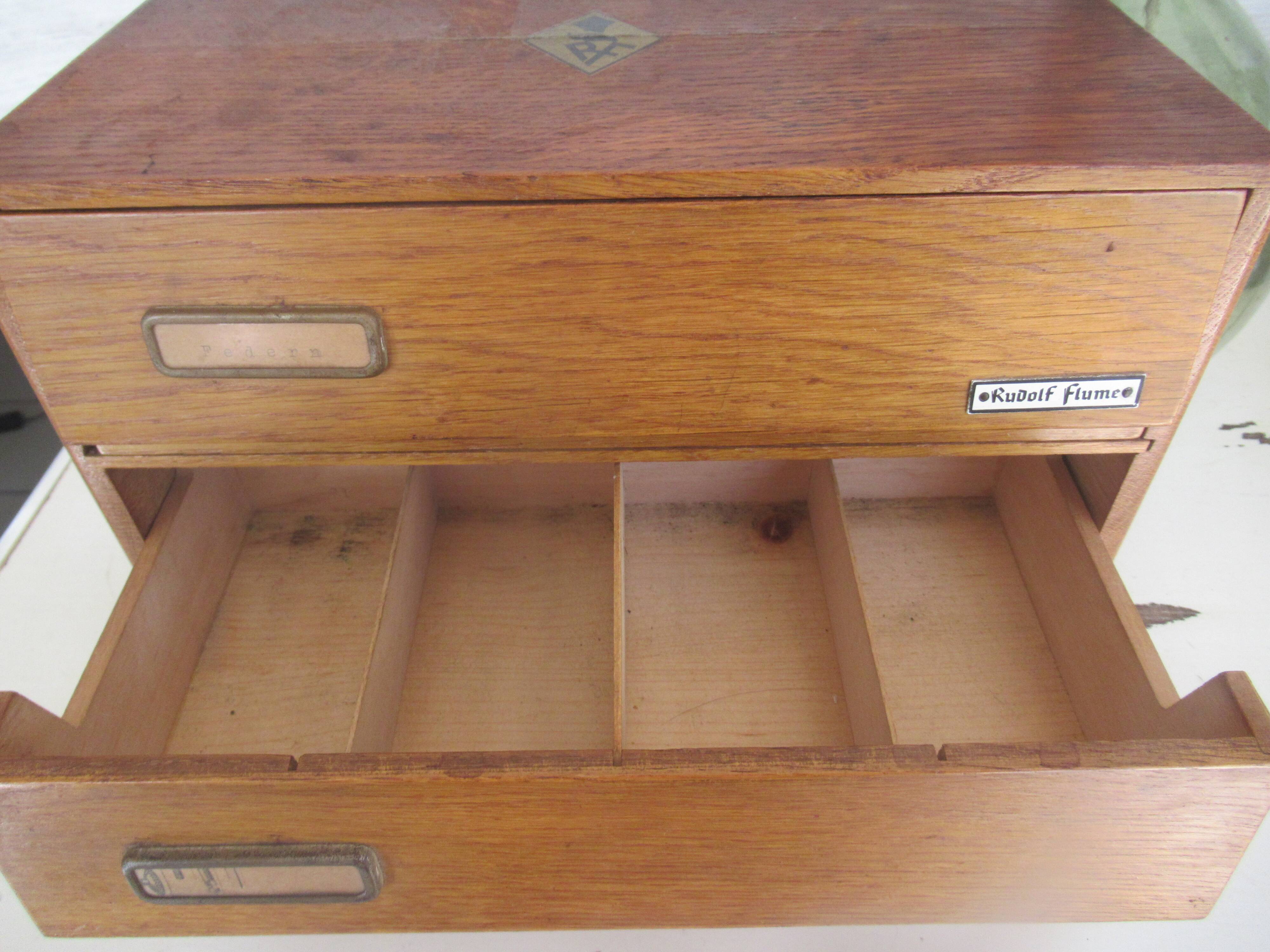 Ancien meuble de métier d'horloger ,1900, rudolf flume
