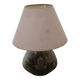 Vintage 1970  lampe de chevet en céramique d'Art façon Herbier