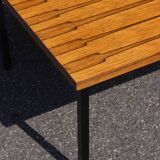 Table basse moderniste en palissandre de Rio, Mutz 1950s