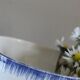 A set of two Digoin Sarreguemines Marylou Rose Art Deco cups.