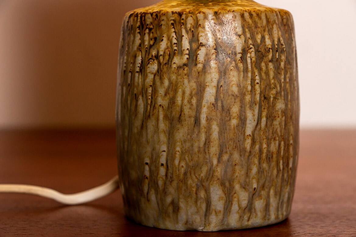 Swedish ceramic floor lamp from the “Rubus” series by Gunnar Nylund, 1960s