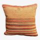 Ancien coussin rose authentique