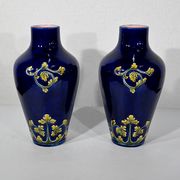 Paire de vases en céramique, art nouveau - 1900