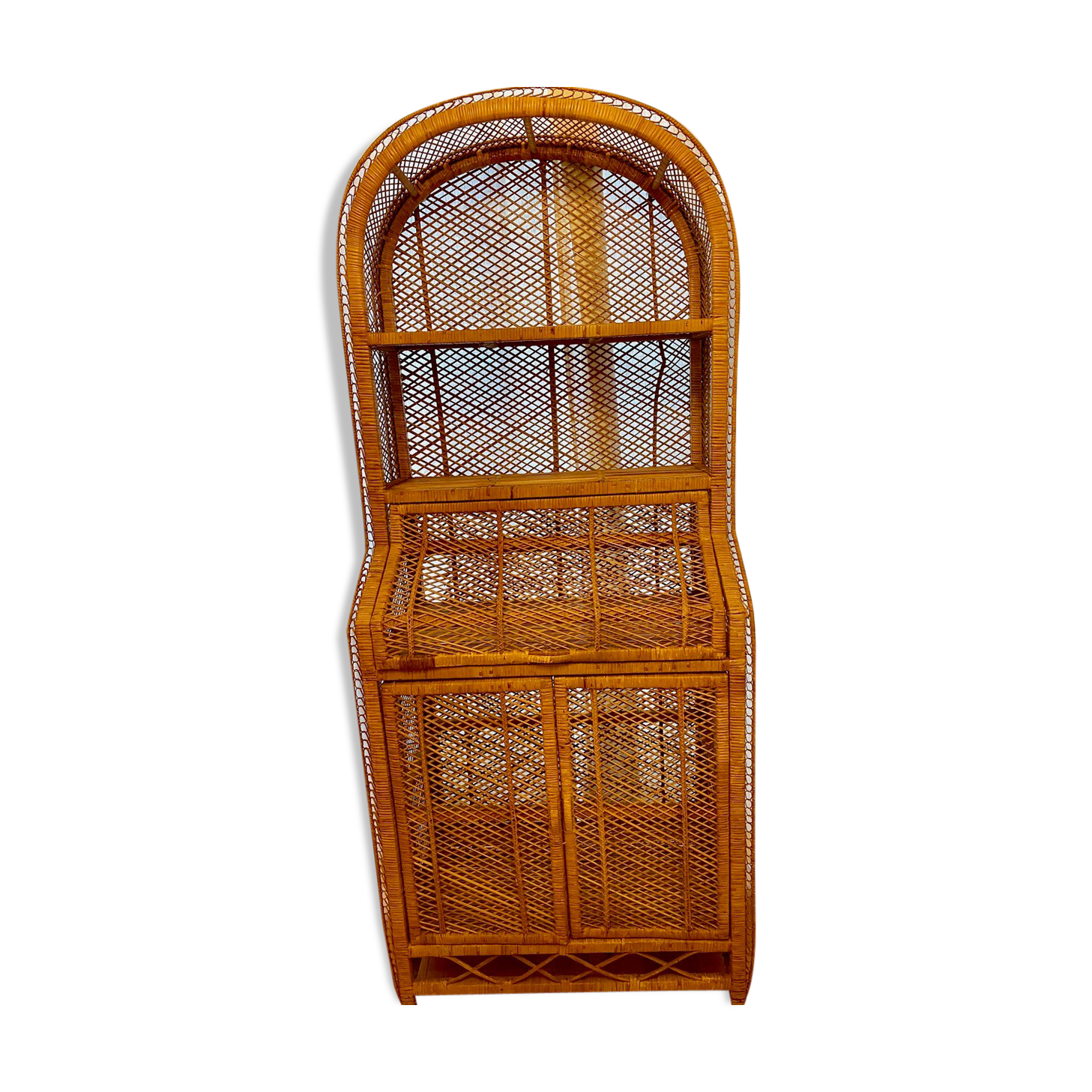 1970 wicker buffet