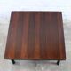 Square teak coffee table by Pierre Guariche for Meurop