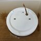 Plafonnier ou applique en opaline 1970 1980