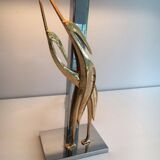 Beautiful sculpture lamp depicting birds