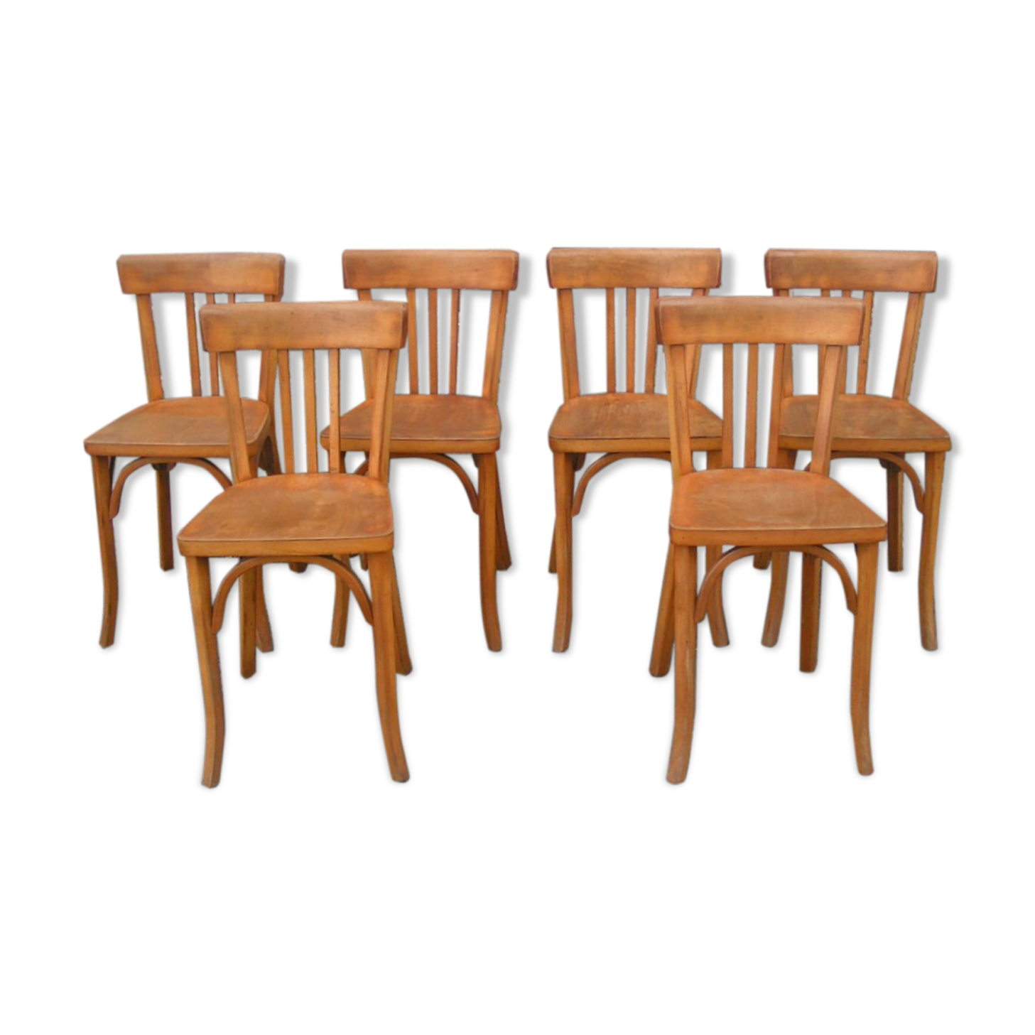 Set of 6 Baumann bistro chairs