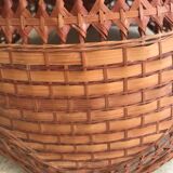 Vintage rattan pendant lamp 38cm