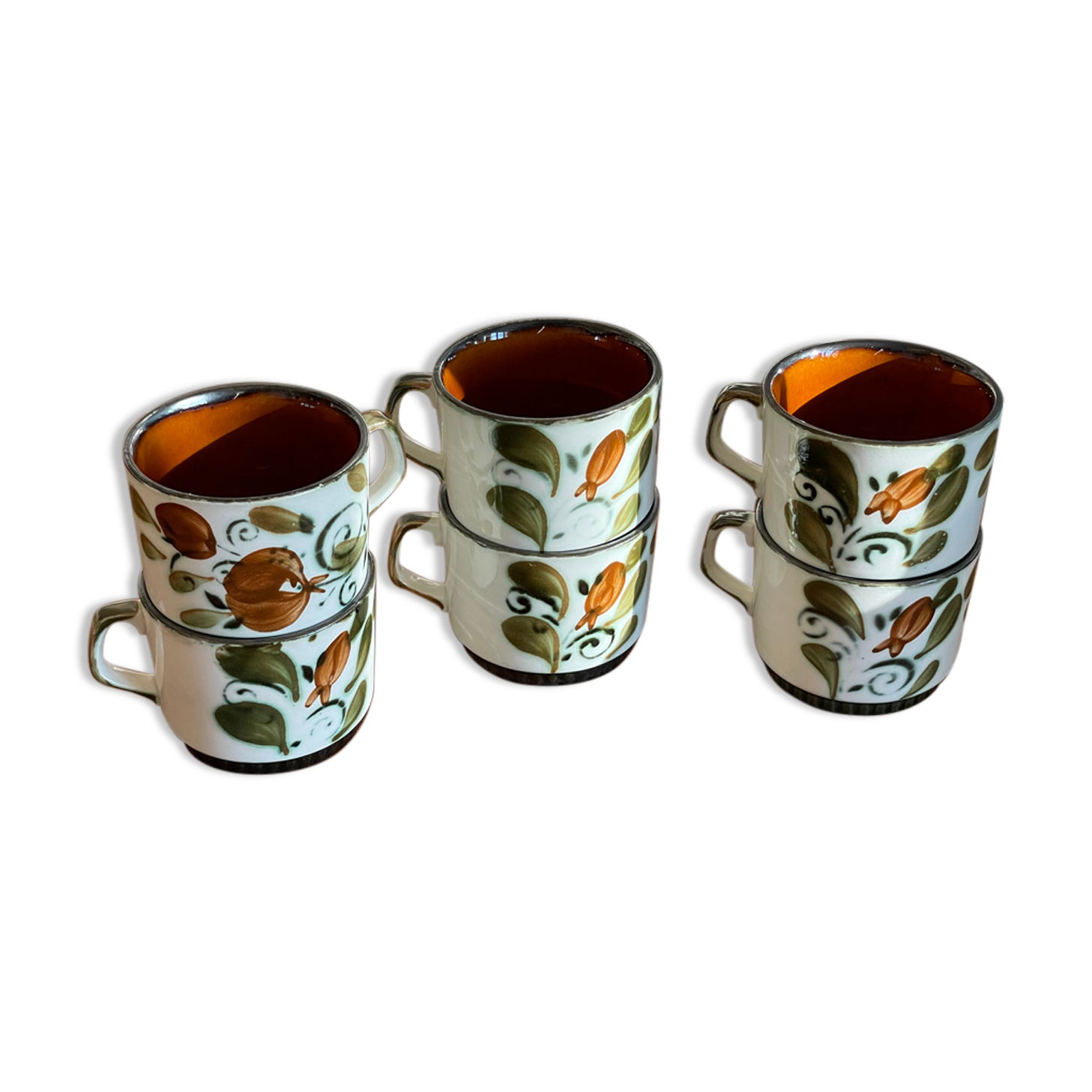 6 tasses bistrot Boch Belgique
